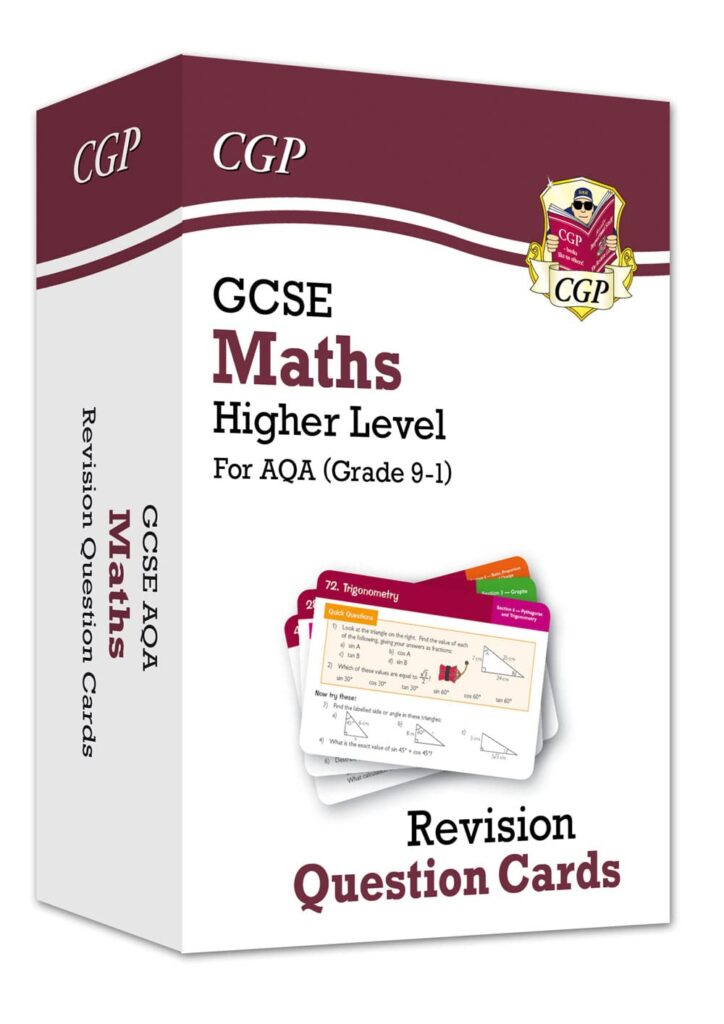 GCSE Maths AQA Revision Question Cards - Higher: perfect for the 2023 and 2024 exams (CGP AQA GCSE Maths)